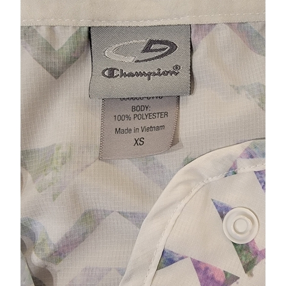 Women's Champion Zipper Windbreaker Jacket size xsmall - Picture 8 of 13